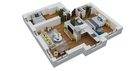 bedroom layouts and floor plans for a bedroom apartment